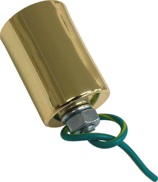 シャンデリア用　縦型ソケット(化粧ケース付)