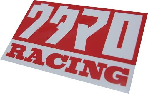 ウタマロＲＡＣＩＮＧステッカー