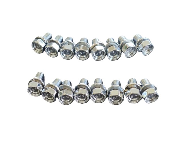 メッキフロントハブボルト　2015GIGA（ファイブスターギガ）低床/23フォワード増トン（16本入）
