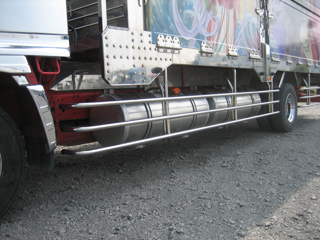 34φステンレス 丸パイプ サイドバンパー 