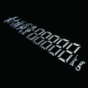 花魁 3Dデコデカール 最大積載量 デジタル文字 ODD-KG