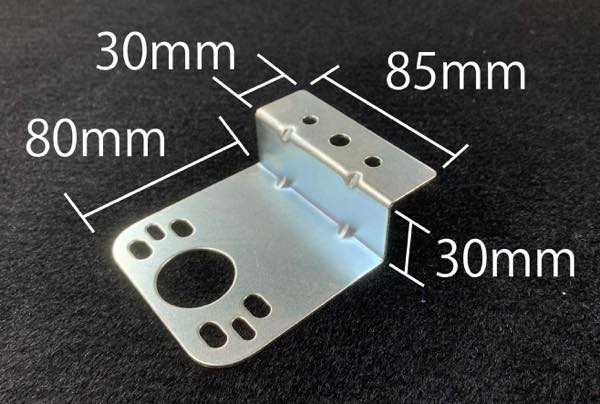 マーカーステー　Y-65（ユニクロメッキ） 横向き幅広タイプ