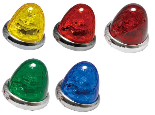 超流星マーカーランプ　カラーレンズ　１２Ｖ/２４Ｖ共用