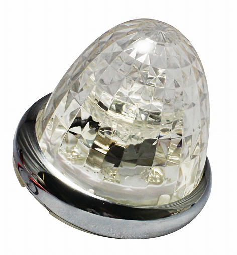 超流星マーカーランプ　クリアレンズ　１２Ｖ/２４Ｖ共用