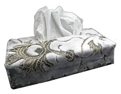 ティッシュカバー　（ティッシュ付） モンブラン