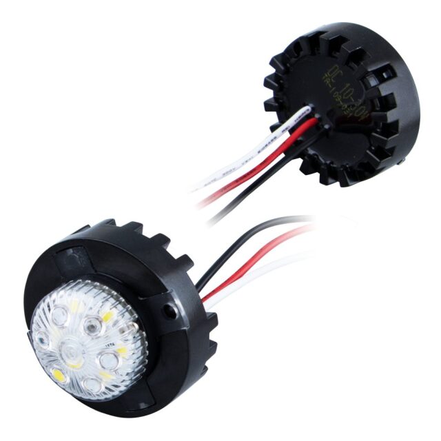 LED丸ミニストロボ　12V/24V共用 ストロボ点灯パターン17種類
