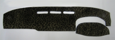 歌麿オリジナル ダッシュマット【豹柄Ｂ】　軽トラック用