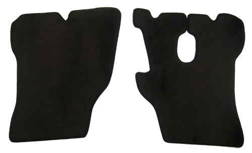 歌麿オリジナル フロアマット【こげ茶】 運転席・助手席セット　２ｔワイド車用　キャンター/エルフ/デュトロ/ダイナ　07エルフ/PMエルフ/NEWエルフ/ブルーテックキャンター/ジェネレーションキャンター/NEWキャンター/エアループデュトロ　足マット