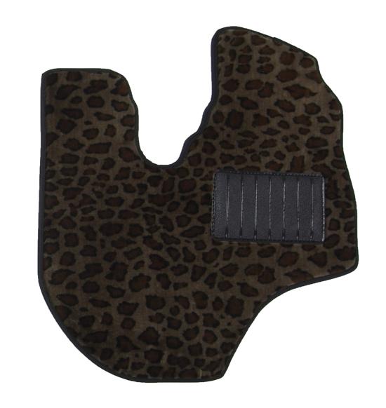 歌麿オリジナル フロアマット【豹柄B】運転席　軽トラック用