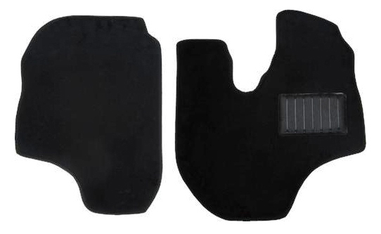 歌麿オリジナル フロアマット【黒】運転席・助手席セット　　軽トラック用