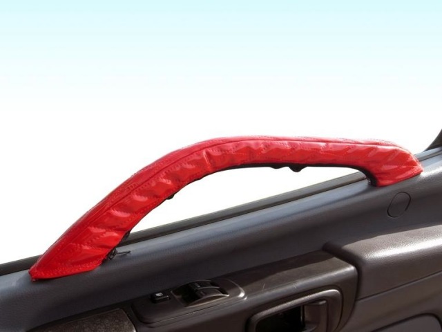 ファンキー　キルトドアハンドルカバー/レッド