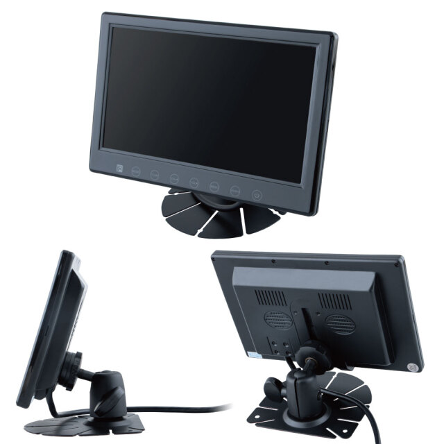 7インチオンダッシュモニター 7V型TFT LCDカラーモニター MTi-207 12