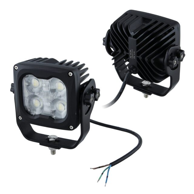 WL-42 LEDワークランプ 角型 融雪ヒーター付き 作業灯 110mm×120mm