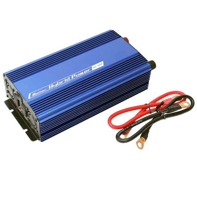 DC/ＡＣ　USB&コンセント サイレントインバーター SIV-1000　800W　12V（家庭用AC100V変換）