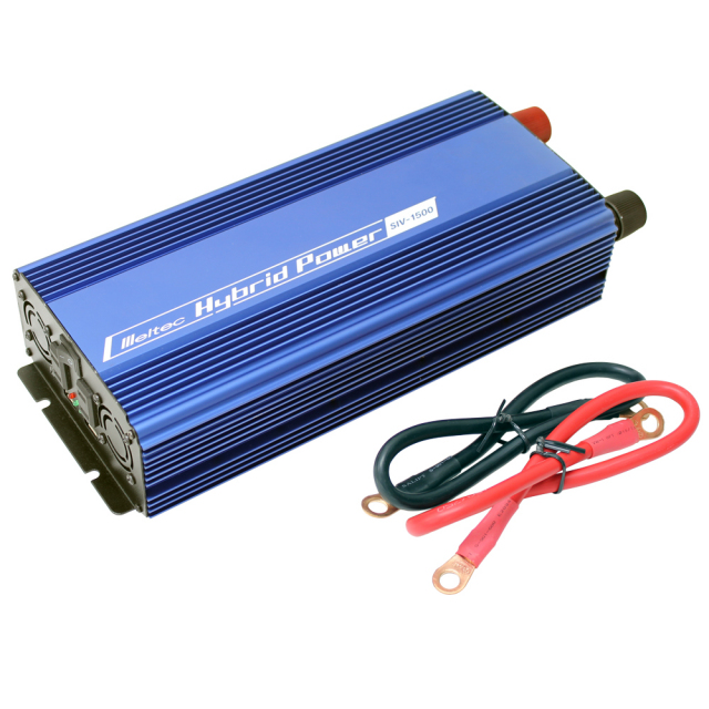 DC/ＡＣ　USB&コンセント サイレントインバーター SIV-1500　1400W　12V（家庭用AC100V変換）