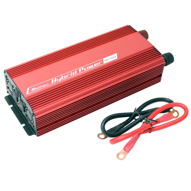 DC/AC USB&コンセント サイレントインバーター SIV-1501 1400W 24V