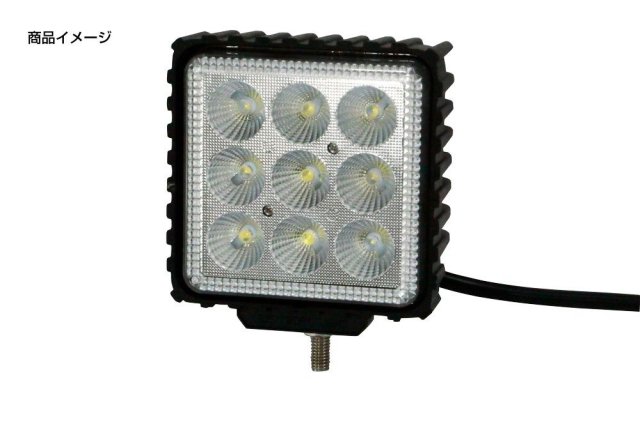 WL-24　ＬＥＤ9ワークランプ　角型　27Ｗ