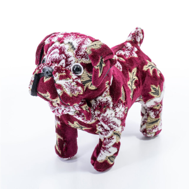 金華山 マドンナ ブルドッグ ぬいぐるみ 300mm×380mm