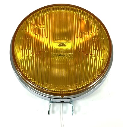 わんちゃん 5点6-60 原色 + 5点ローオーブ原色 KOITO HP-161YB 丸型ハロゲンフォグランプ 黄 ブラックカバー付