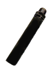 同径延長アダプター　80mm ブラック　