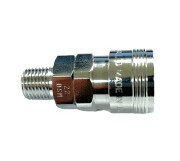 エアーチャック(おねじ1/4ソケット)　カプラ22DSM　ホーン部品　トラック用品