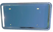 ステンレス プレスナンバー枠 【大型】フチウロコ【3160015】