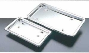 ST-47 プレスナンバー枠スチール（メッキ）　中型