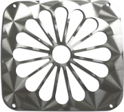 FK用ステンレス菊マーク型テールレンズカバー（鏡面・ウロコ）（KOITOタイプ）