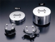 NO.14センターキャップ 大型 19.5インチ／8穴用 クロームメッキ 　【フロント】（ISO対応）