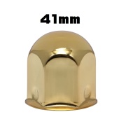 丸型ゴールドナットカバー　41ｍｍ