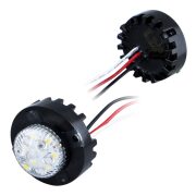 LED丸ミニストロボ　12V/24V共用 ストロボ点灯パターン17種類