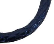 ファンキーキルトハンドルカバー（ダブルキルト） 超極太　ネイビー