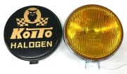 小糸製作所 黄 フォグランプ バンパー 上付丸【小型】日本製 あえて旧型 白熱球 白熱電球式フォグランプセット丸型 バンパー上付型 補修用 KOITO