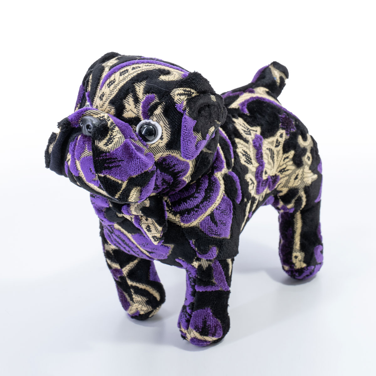 金華山 モンブランローズ ブルドッグ ぬいぐるみ 300ｍｍ×380ｍｍ