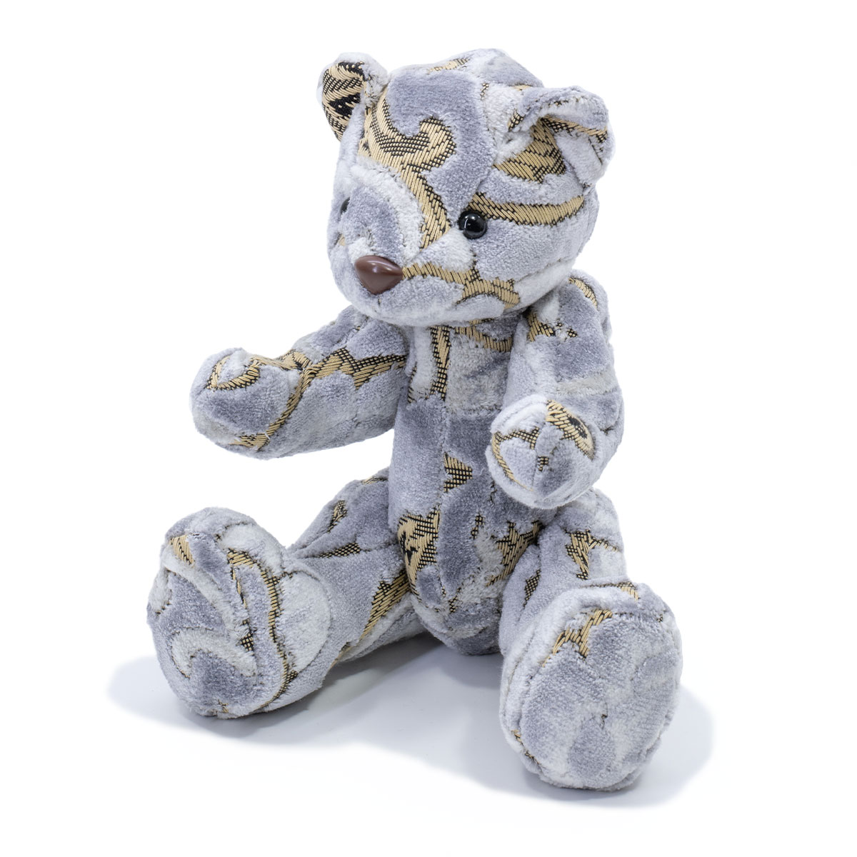 金華山 モンブランローズ クマ ぬいぐるみ 320ｍｍ×180ｍｍ
