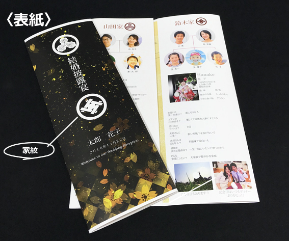 席次表＆プロフィール　家系図
