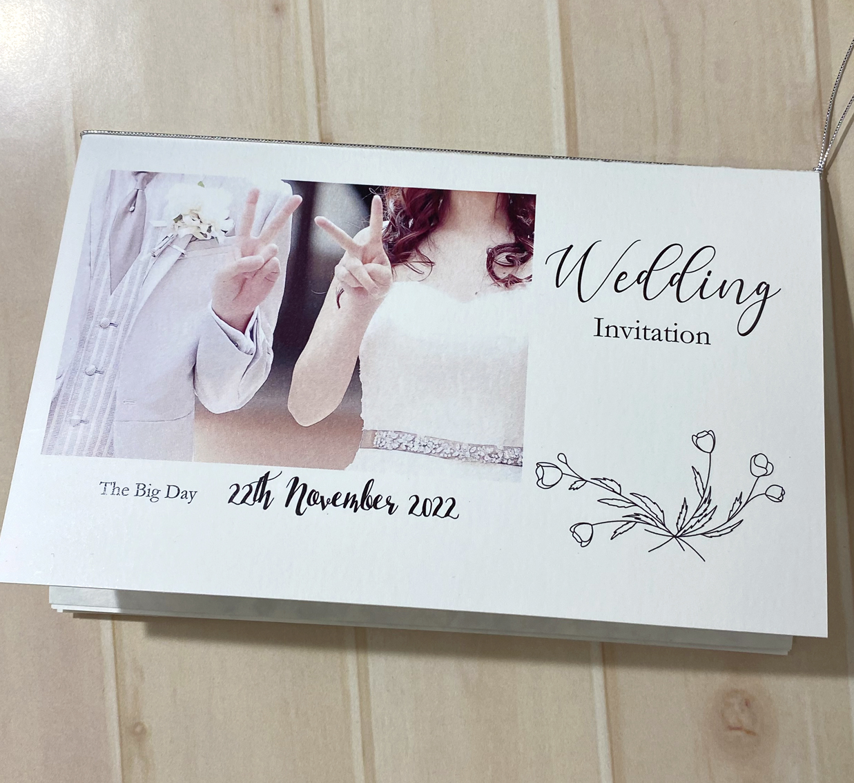 PHOTO招待状 typeA/set