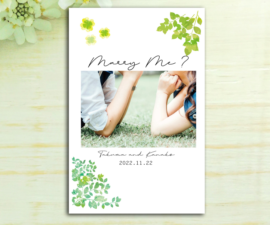 ブックサイズ　席次表＆プロフ　PHOTO6