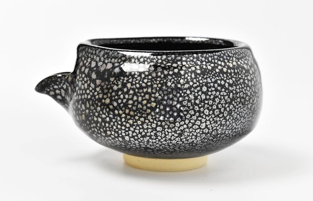 スモーキーシトリンお茶碗♡♡No.196 浄化用、ブレス置きに♡♡ 和泉良法 8 銀星抹茶碗 ｜ 暮らしのうつわ花田 和食器 通販