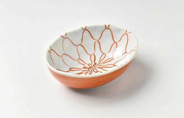 稲村真耶 白磁輪花楕円小皿 ｜ 暮らしのうつわ花田 和食器 通販