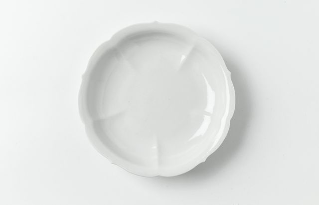 水野克俊 白磁ピューター皿（深） ｜ 暮らしのうつわ花田 和食器 通販