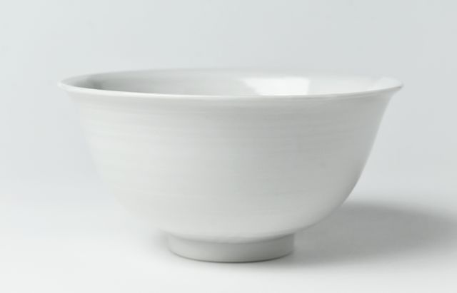 水野克俊 24 白磁碗 ｜ 暮らしのうつわ花田 和食器 通販