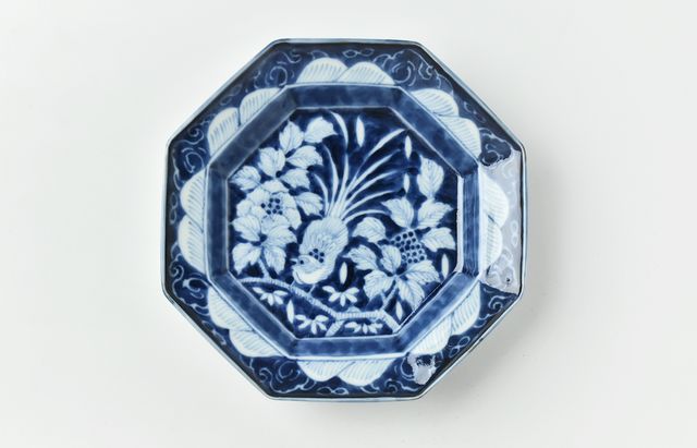 スリムシェイデイ　京焼　染付芙蓉手輪花小鉢　10客　新品未使用　和鳳作 スリムシェイデイ様専用 京焼 染付芙蓉手輪花小鉢 10客
