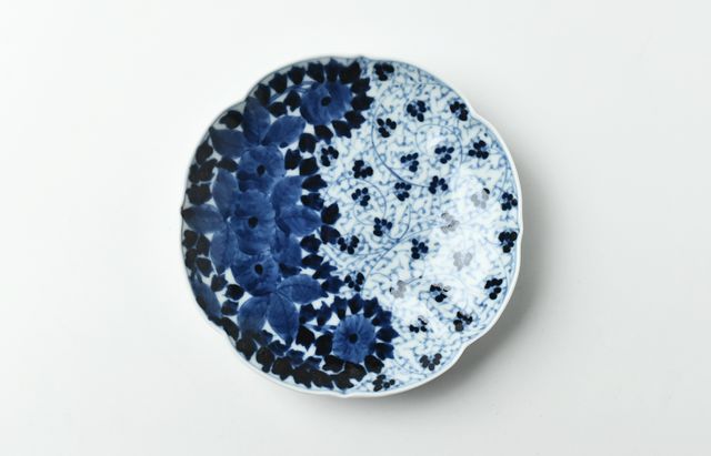 岩永浩 楕円皿牡丹 ｜ 暮らしのうつわ花田 和食器 通販