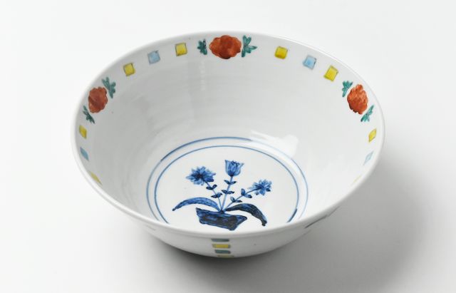 【新品未使用】　松浦コータロー　蓮華　1個 松浦コータロー 12 九谷手双虎文レンゲ小付 ｜ 暮らしのうつわ花田 和