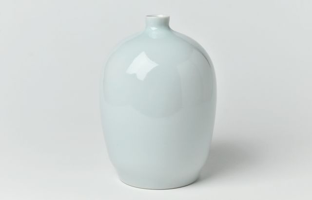 日下華子 鉄絵コマ花器（大） ｜ 暮らしのうつわ花田 和食器 通販