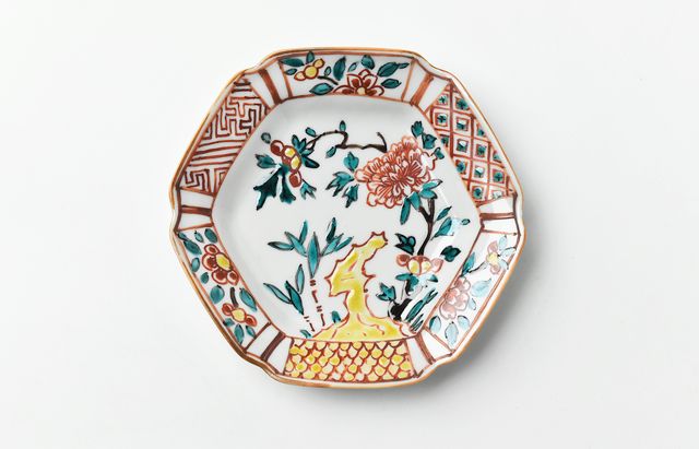 吉岡将弐 飛び馬文リム付楕円盛皿 ｜ 暮らしのうつわ花田 和食器 通販