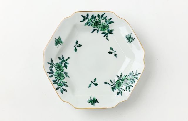 山本恭代 赤牡丹分銅型小皿 ｜ 暮らしのうつわ花田 和食器 通販