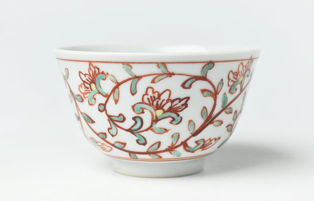 山本恭代 色絵竹文飯碗 ｜ 暮らしのうつわ花田 和食器 通販