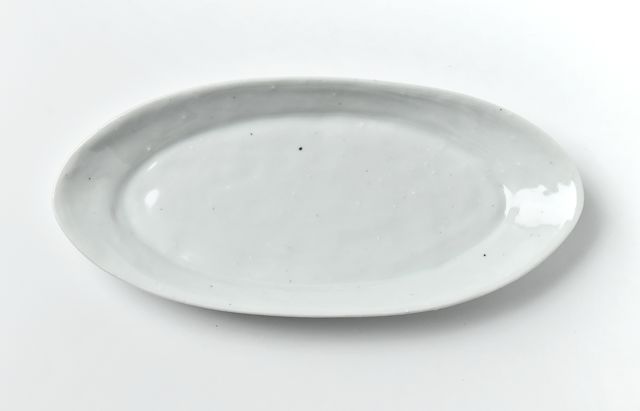 岩永浩 楕円皿牡丹 ｜ 暮らしのうつわ花田 和食器 通販